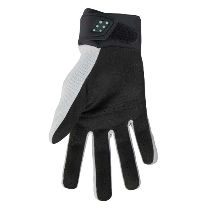 Gants moto cross femme Thor SPECTRUM BLACK/WHITE