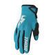 Gants moto cross femme Thor SECTOR AQUA/VINTAGE WHITE