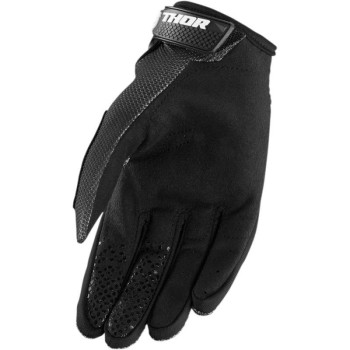 Gants moto cross enfant Thor SECTOR BLACK/WHITE