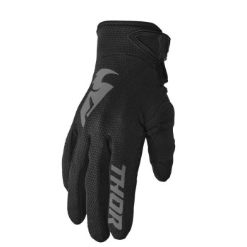 Gants moto cross enfant Thor SECTOR BLACK/GRAY