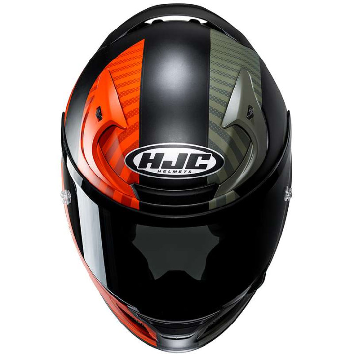 Casque HJC RPHA 12 OTTIN VERT/ORANGE