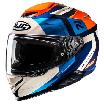 Casque moto HJC RPHA 71 COZAD BLEU/ORANGE