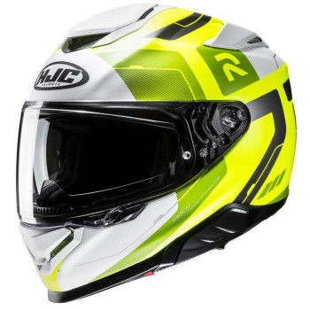 Casque moto HJC RPHA 71 COZAD BLANC/JAUNE