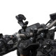 SW-Motech T-Lock smartphone holder with cover on handlebar/view mirror