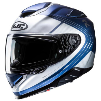 Casque moto HJC RPHA 71 FREPE BLANC/BLEU