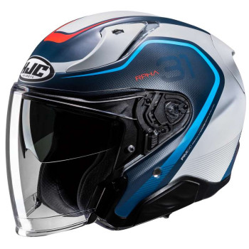 Casque moto HJC RPHA 31 KOUV GRIS/BLEU