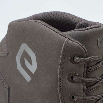 Baskets moto Eleveit ANTIBES WATERPROOF LEATHER Gris