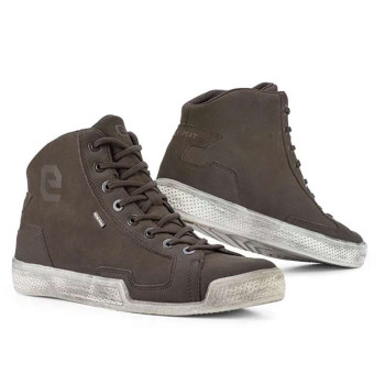 Baskets moto Eleveit ANTIBES WATERPROOF LEATHER Marron
