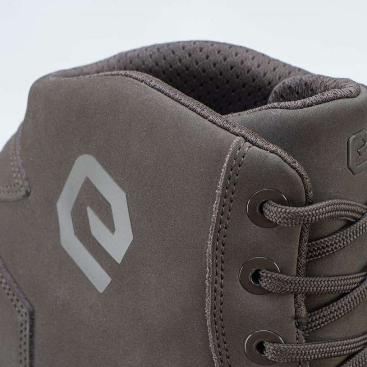 Baskets moto Eleveit ANTIBES WATERPROOF LEATHER Marron