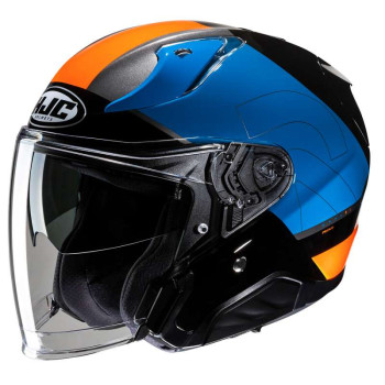 Casque moto HJC RPHA 31 CHELET BLEU/ORANGE