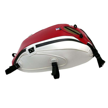 Tapis de réservoir Bagster Rouge/Blanc/Déco Noir (1708F) Yamaha XSR700