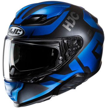 Casque moto HJC F71 BARD NOIR/BLEU