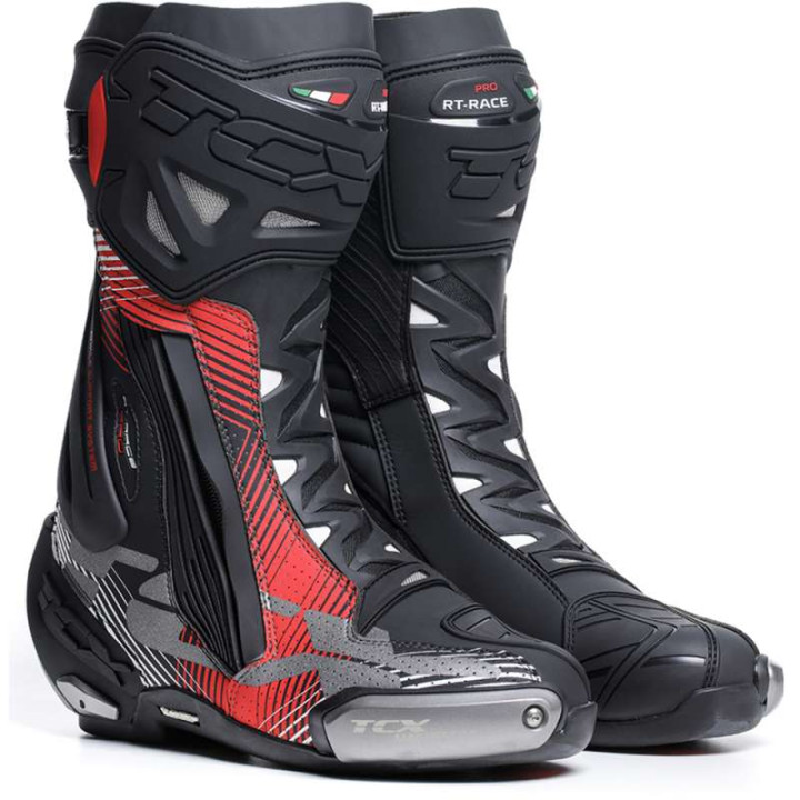 Bottes moto TCX RT-RACE PRO AIR NOIR/ROUGE