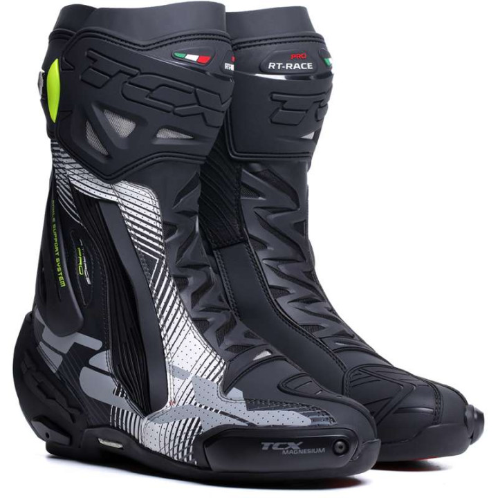 TCX RT-RACE PRO AIR BLACK/GREY motorcycle boots