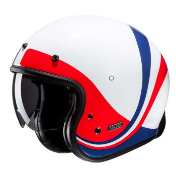 Casque moto HJC V31 EMGO BLEU/BLANC/ROUGE