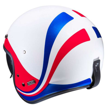Casque moto HJC V31 EMGO BLEU/BLANC/ROUGE