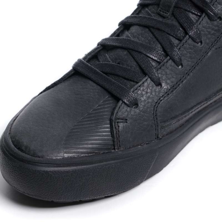Baskets moto TCX STREET 3 LADY WATERPROOF NOIR/OR