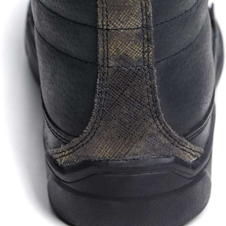 Baskets moto TCX STREET 3 LADY WATERPROOF NOIR/OR