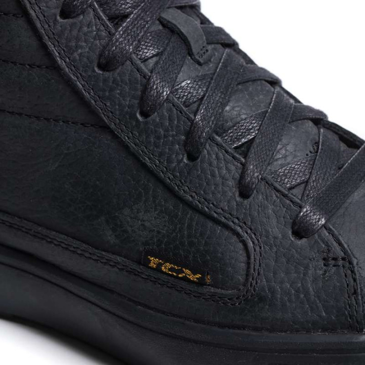 Baskets moto TCX STREET 3 LADY WATERPROOF NOIR/OR