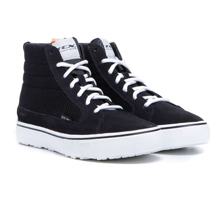 TCX STREET 3 LADY AIR BLACK motorcycle sneakers