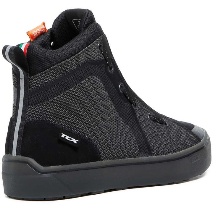 TCX IKASU AIR BLACK motorcycle sneakers