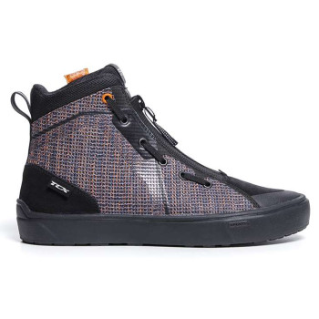Baskets moto TCX IKASU AIR NOIR/ORANGE/BLEU