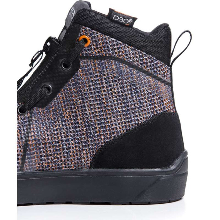 TCX IKASU AIR BLACK/ORANGE/BLUE motorcycle sneakers