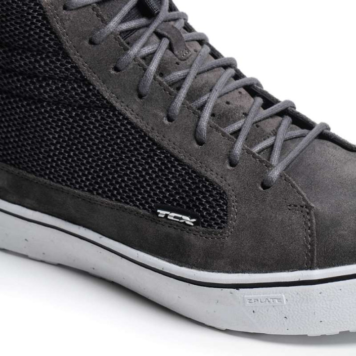 Baskets moto TCX STREET 3 AIR GRIS