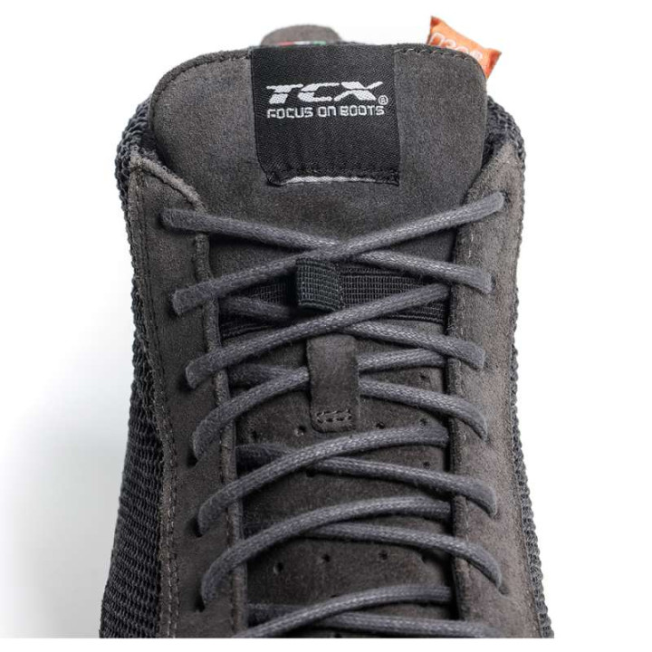 Baskets moto TCX STREET 3 AIR GRIS