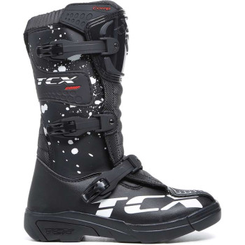 TCX COMP KID BLACK children's motocross boots TCX COMP KID BLACK children's motocross boots