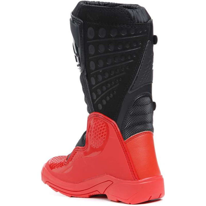 Bottes moto cross Enfant TCX COMP KID NOIR/ROUGE