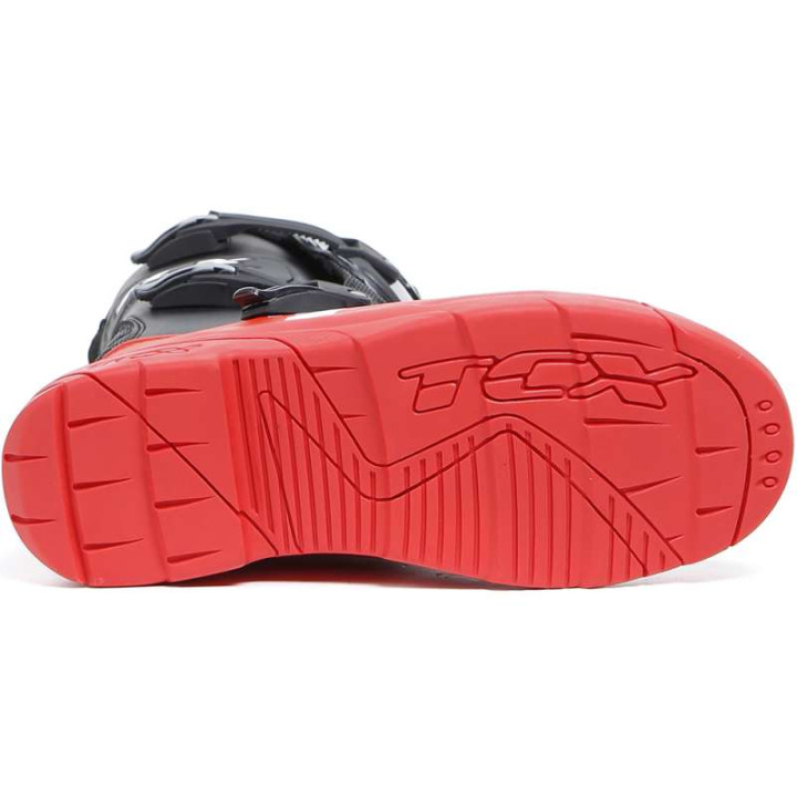 Bottes moto cross Enfant TCX COMP KID NOIR/ROUGE