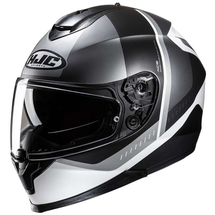 Motorcycle helmet HJC C70N ALIA BLACK/GREY/BLACK