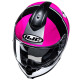 Casque moto HJC C70N ALIA NOIR/GRIS/ROSE