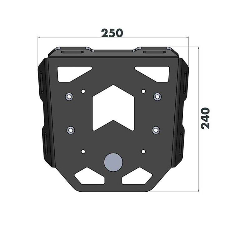Minirack Hepco & Becker DL800 V-STROM DE