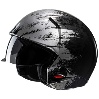 Casque moto HJC I20 FURIA NOIR/ARGENT Casque moto HJC I20 FURIA NOIR/ARGENT