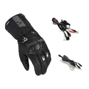 Gants moto chauffants MACNA PROGRESS 2.0 RTX BTH  + Pack fil 12V