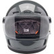 Biltwell GRINGO SV Gloss Gray motorcycle helmet
