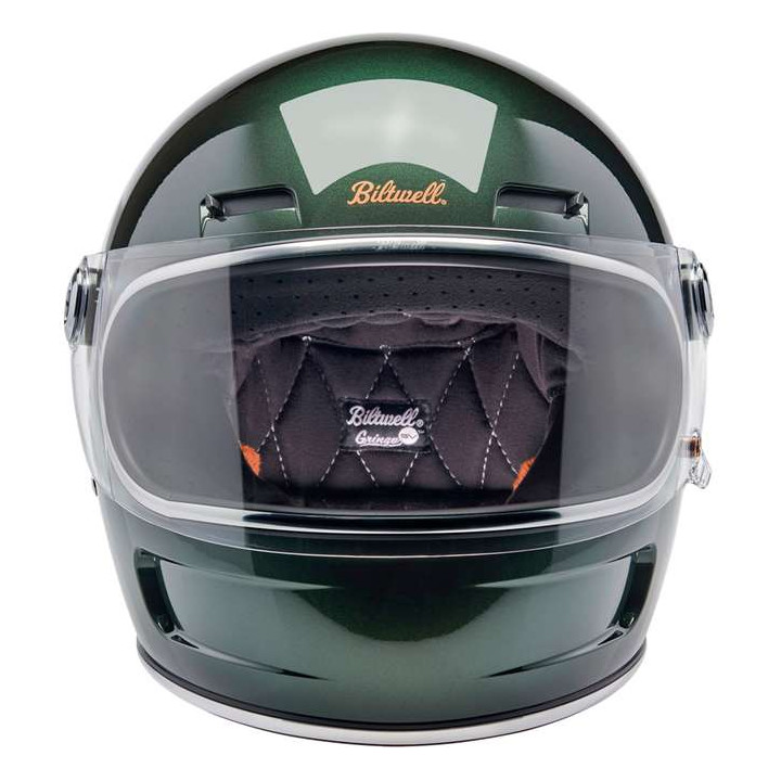 Casque moto Biltwell GRINGO SV Gloss Green