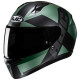 Casque moto enfant  HJC C10 TEZ NOIR/VERT