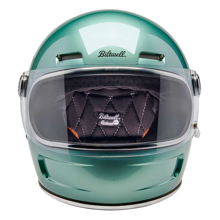 Biltwell GRINGO SV Gloss Seafoam motorcycle helmet
