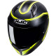 Casque moto enfant  HJC C10 ELIE NOIR/JAUNE
