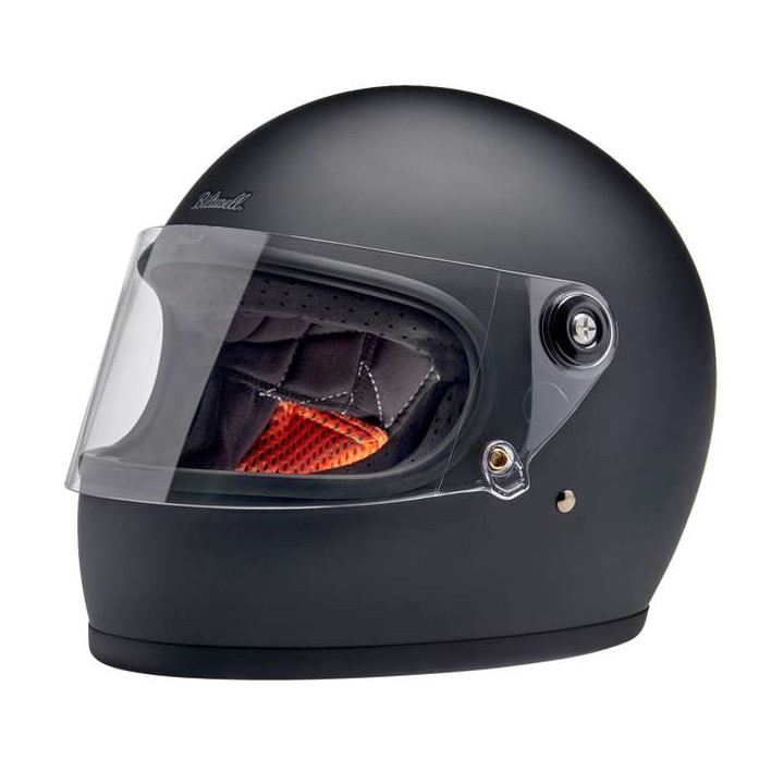 Casque moto Biltwell GRINGO S Vintage Mate Black