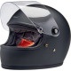 Casque moto Biltwell GRINGO S Vintage Mate Black