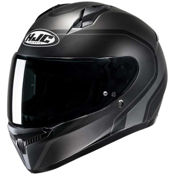 Casque moto enfant  HJC C10 ELIE NOIR/GRIS