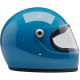 Biltwell GRINGO S Vintage Blue motorcycle helmet