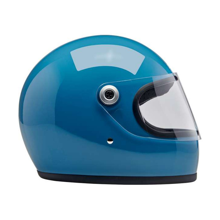 Biltwell GRINGO S Vintage Blue motorcycle helmet