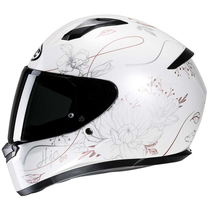 Casque moto enfant  HJC C10 EPIK BLANC