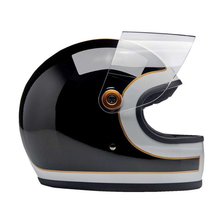 Casque moto Biltwell GRINGO S Vintage White/Black