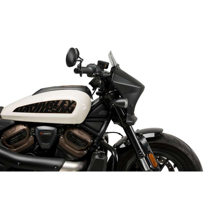 Semi-carénage Puig FURY TOURING Noir mat (21588) HARLEY DAVIDSON RH1250S SPORTSTER S